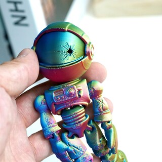 Foto 3 | Foto 3 | Figura De Zombi Articulado Con Forma De Esqueleto De Astronauta Impresa En 3d - Venta Internacional.