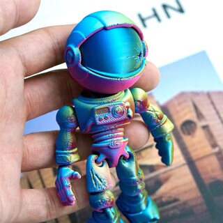 Foto 6 | Foto 6 | Figura De Zombi Articulado Con Forma De Esqueleto De Astronauta Impresa En 3d - Venta Internacional.