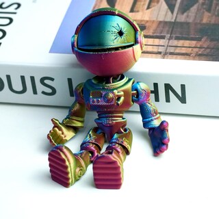 Foto 7 | Foto 7 | Figura De Zombi Articulado Con Forma De Esqueleto De Astronauta Impresa En 3d - Venta Internacional.