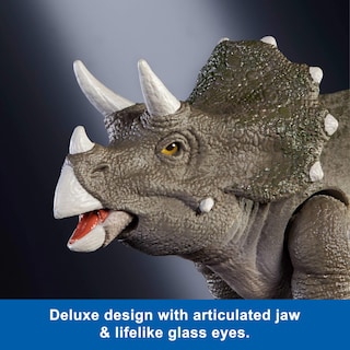 Foto 3 | Foto 3 | Figura De Acción Toy Mattel Jurassic World Triceratops - Venta Internacional.