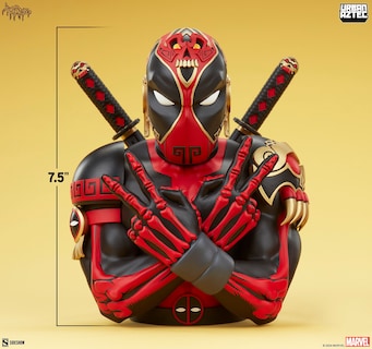 Foto 5 | Foto 5 | Deadpool Busto Coleccionable De Diseñador Sideshow