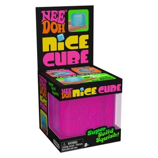 Foto 2 | Foto 2 | Squeeze Toy Schylling Needoh Nice Cube Sensory De 2,25 Cm, Color Rosa - Venta Internacional.