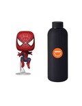 Funko Pop! Marvel: Spiderman + Termo De Regalo Güish