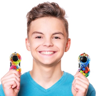 Foto 5 | Foto 5 | Controlador de Juegos Fidget Pad Fidget Toy 2 Unidades Skylety Graffiti - Venta Internacional