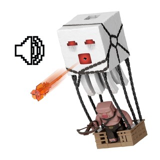 Foto 4 | Foto 4 | Set De Figuras De Acción Minecraft Blast Attack Ghast Con Luces - Venta Internacional.