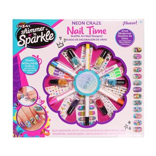 Foto 4 | Foto 4 | Juego De Uñas Shimmer And Sparkle Neon Craze Graffiti