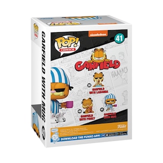 Foto 3 | Foto 3 | Figura De Vinilo Funko Pop! Comics Garfield Con Taza De 10 Cm - Venta Internacional.
