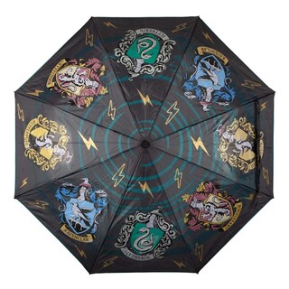 Foto 1 | Foto 1 | Umbrella Bioworld Harry Potter Hogwarts Houses Que Cambian De Color - Venta Internacional.