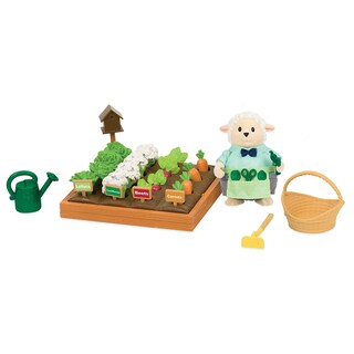 Foto 4 | Foto 4 | Garden Playset Li'l Woodzeez Con 31 Piezas Y Figura De Oveja De Más De 3 Años - Venta Internacional.