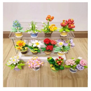 Foto 2 | Foto 2 | Juguetes Bloques Flores 12pz Lab.g Multicolor