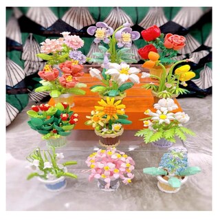 Foto 3 | Foto 3 | Juguetes Bloques Flores 12pz Lab.g Multicolor