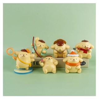 Foto 3 | Foto 3 | Figuras 6ps Pompompurin Juguetes Lab.g Café