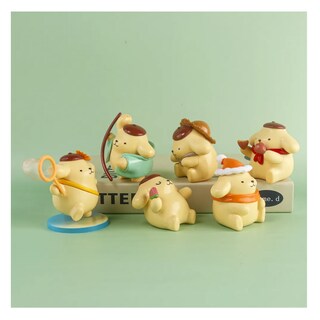 Foto 4 | Foto 4 | Figuras 6ps Pompompurin Juguetes Lab.g Café