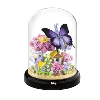 Foto 1 | Foto 1 | Bloques De Flores Artificiales Belug Mariposa Morada 582pcs