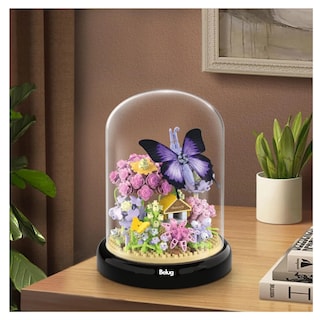 Foto 3 | Foto 3 | Bloques De Flores Artificiales Belug Mariposa Morada 582pcs