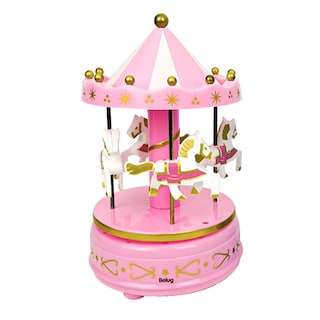 Foto 1 | Foto 1 | Caja De Música Carrusel De Fantasía Belug Color Rosa