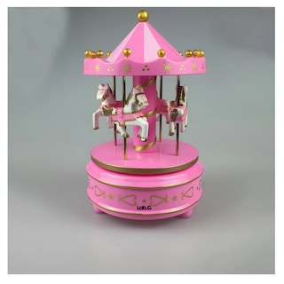 Foto 3 | Foto 3 | Caja De Música Carrusel De Fantasía Lab.g Color Rosa