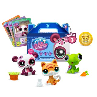 Foto 1 | Foto 1 | Toy Littlest Pet Shop Pet Surprise Paquete De 3 Unidades Serie 3 Generación 7 - Venta Internacional.