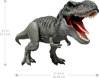 Foto 6 | Foto 6 | Figura De Dinosaurio Mattel Jurassic World Rebirth Tyrannosaurus Rex - Venta Internacional.