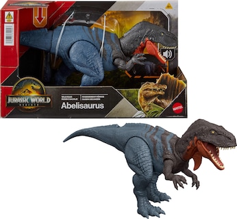 Foto 1 | Foto 1 | Dinosaurio De Juguete Mattel Jurassic World Rebirth Wild Roar Abelisaurus - Venta Internacional.