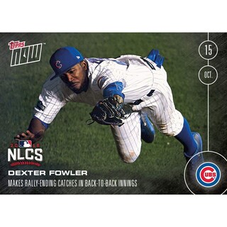 Foto 1 | Foto 1 | Tarjeta Coleccionable De Los Chicago Cubs De La Mlb Dexter Fowler #588 Topps Now - Venta Internacional.