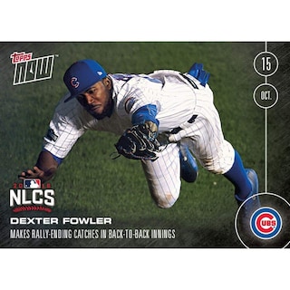 Foto 2 | Foto 2 | Tarjeta Coleccionable De Los Chicago Cubs De La Mlb Dexter Fowler #588 Topps Now - Venta Internacional.