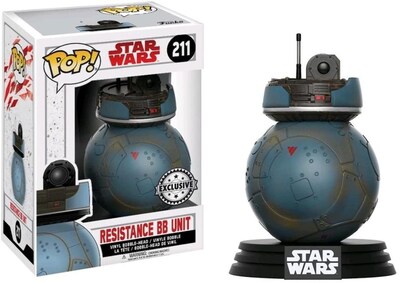 Foto 1 | Foto 1 | Venta Internacional- Figura Pop! Star Wars Episode Viii The Last Jedi Resistance Bb Unit Exclusive