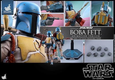 Foto 2 | Foto 2 | Boba Fett Animated 1/6 Hot Toys Star Wars