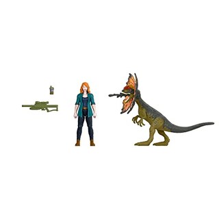 Foto 1 | Foto 1 | Venta Internacional - Jurassic World Dominion Claire Y Dilofosaurus - Paquete De 2 Figuras De Acción Y Accesorios