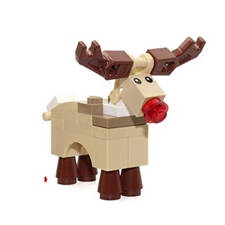Foto 1 | Foto 1 | Venta Internacional - Lego Holiday Minifigure Animal - Renos (rudolph Con Nariz Roja) 10245