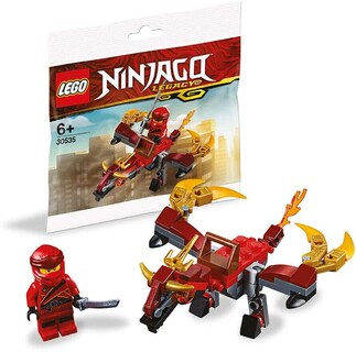 Foto 1 | Foto 1 | Venta Internacional - Lego Ninjago Legacy Minifigure - Kai (fire Dragon Polybag) 30535