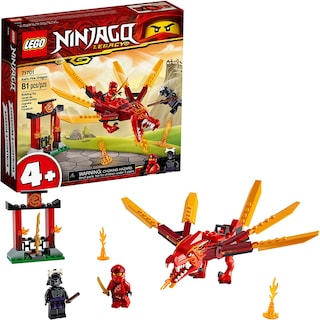 Foto 1 | Foto 1 | Venta Internacional - Lego Ninjago Legacy Kai’s Fire Dragon 71701 Dragon Toy Figurs Kit Building, Nuevo 2020 (81 Piezas)