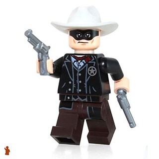 Foto 1 | Foto 1 | Venta Internacional - Minifigura Lego: Lone Ranger Con 2 Revólveres De Plata (versión 2013)