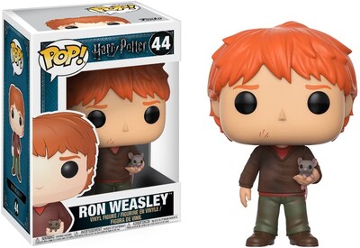 Foto 1 | Foto 1 | Venta Internacional- Funko Pop Movies Harry Potter-ron Weasley Con Pekbers Toy