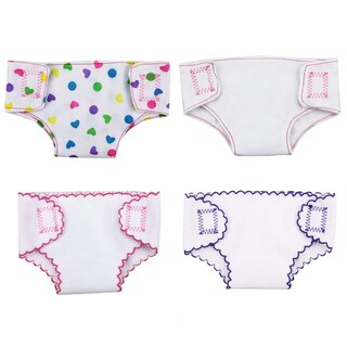 Foto 1 | Foto 1 | Venta Internacional - Pañales Para Muñecas Dc-beautiful Para Muñecas De 35 A 45 Cm, Paquete De 4