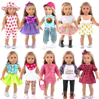 Foto 1 | Foto 1 | Venta Internacional - Set De Ropa Para Muñecas Ebuddy Para Muñecas De 18 Pulgadas (10 Juegos)