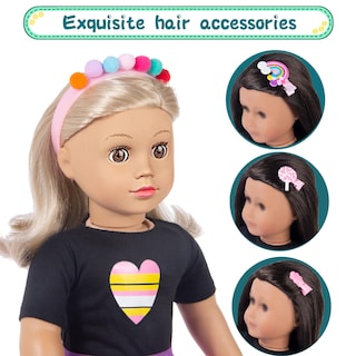 Foto 3 | Foto 3 | Set de Ropa y Accesorios para Muñecas Ebuddy Doll de 18 Pulgadas - Venta Internacional