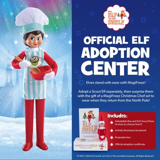 Foto 5 | Foto 5 | Set Navideño De Chef The Elf On The Shelf Magifreez Para Scout Elf - Venta Internacional.