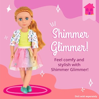 Foto 2 | Foto 2 | Ropa y Accesorios para Muñecas de Moda Glitter Girls Shimmer - Venta Internacional