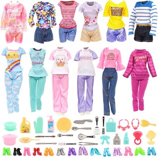 Foto 1 | Foto 1 | Set De Ropa Y Accesorios Para Muñecas De 40 Piezas Para Muñecas De 11.5 Pulgadas - Venta Internacional.