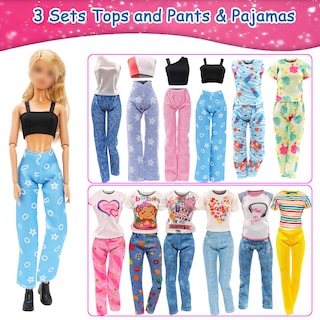 Foto 4 | Foto 4 | Set De Ropa Para Muñecas Barwa, Traje Deportivo Con Capucha Para Muñeca De 11.5 Pulgadas - Venta Internacional.