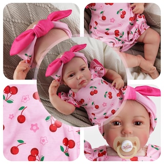 Foto 3 | Foto 3 | Set de Ropa para Muñeca Reborn Baby Doll con Diadema - Venta Internacional