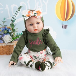 Foto 4 | Foto 4 | Set de Ropa para Muñecas Reborn Baby Girl de 22 a 24 Pulgadas 4 Piezas - Venta Internacional