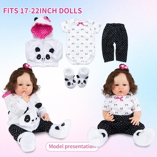 Foto 4 | Foto 4 | Set de Ropa Pedolltree Reborn Baby Girl Doll con Accesorios - Venta Internacional