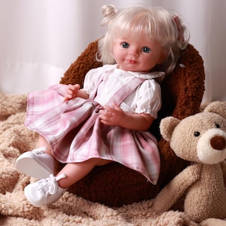 Foto 7 | Foto 7 | Zapatos para Muñeca Babeside Reborn Lona Blanca - Venta Internacional