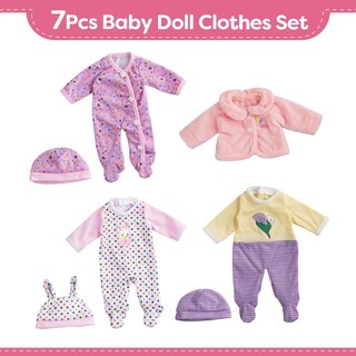 Foto 2 | Foto 2 | Set de Ropa para Muñecas Babeside 7 Unidades - Venta Internacional