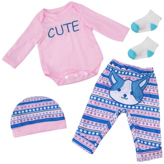 Foto 1 | Foto 1 | Set de Ropa Reborn Baby Doll Babeside para Bebés de 43 a 56 cm - Venta Internacional