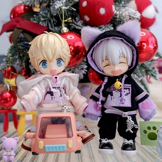 Foto 3 | Foto 3 | Suéter con Capucha Cat para Figura OB11 / Molly / GSC / YMY - Venta Internacional