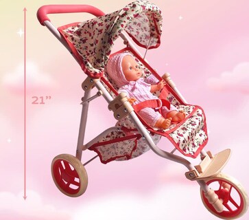 Foto 6 | Foto 6 | Cochecito Para Muñecas De La Colección New York Doll Con Toldo - Venta Internacional.