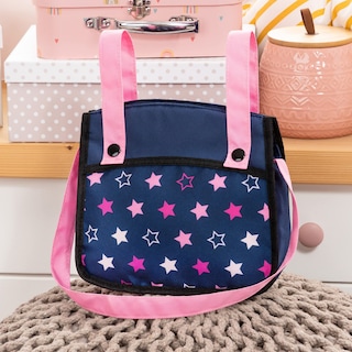 Foto 4 | Foto 4 | Cochecito Para Muñecas Bayer Design Xeo Twin Stars Azul Y Rosa, 46 Cm - Venta Internacional.